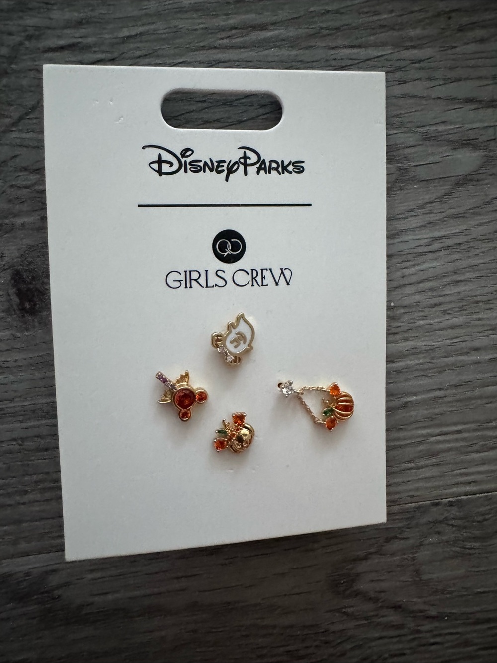 Disney Parks x Girls Crew Mickey Halloween Ear studs set